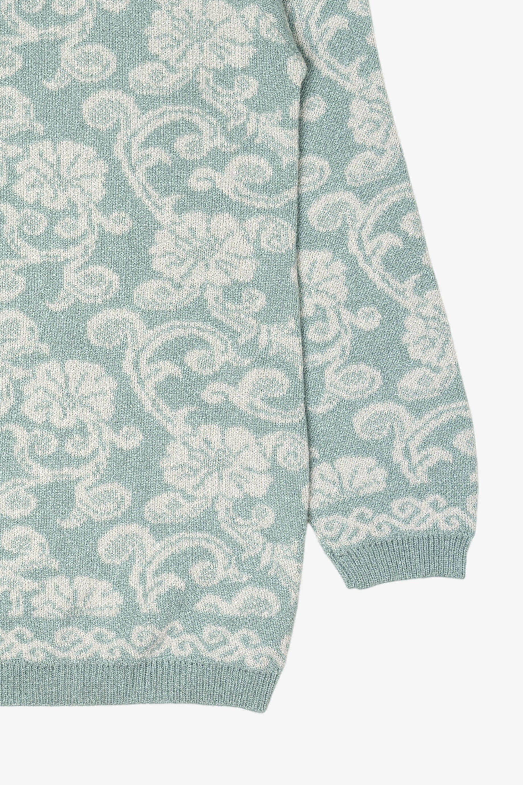 Vintage Teal Alfred Dunner Sweater (1990s)