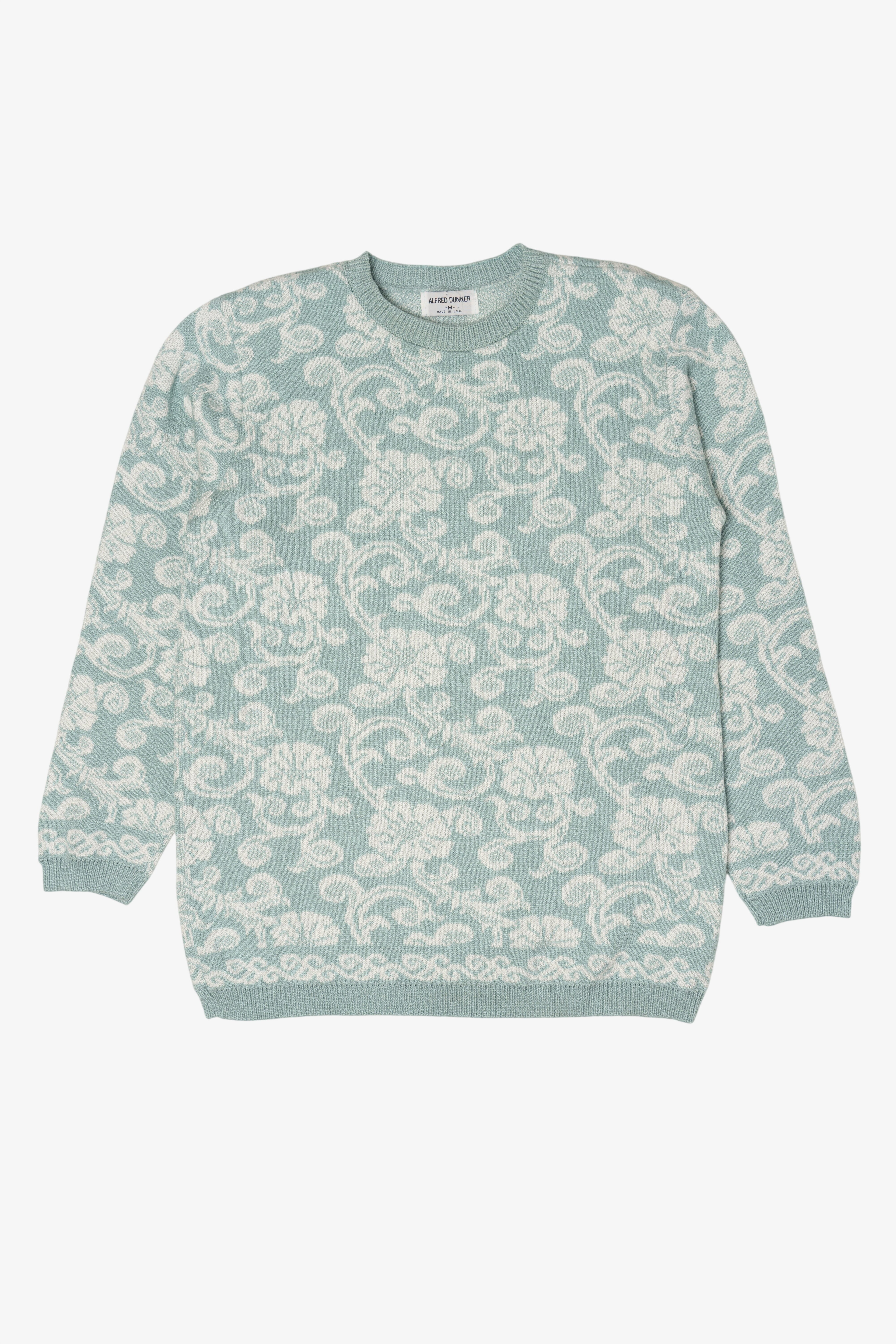 Vintage Teal Alfred Dunner Sweater (1990s)