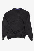 Vintage Dark Gray Land'n Sea Floral Sweater (1980s)