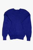 Vintage Blue Paisley Joyce Sweater (1990s)