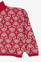 Vintage Red Joan Harper Turtle Neck Sweater (1980s)