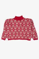 Vintage Red Joan Harper Turtle Neck Sweater (1980s)