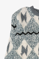 Vintage Light Blue-Gray Sweater (1980s)