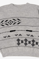 Vintage Gray 80s Sweater (1980s)