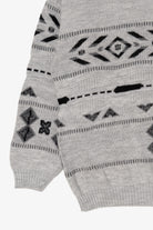 Vintage Gray 80s Sweater (1980s)