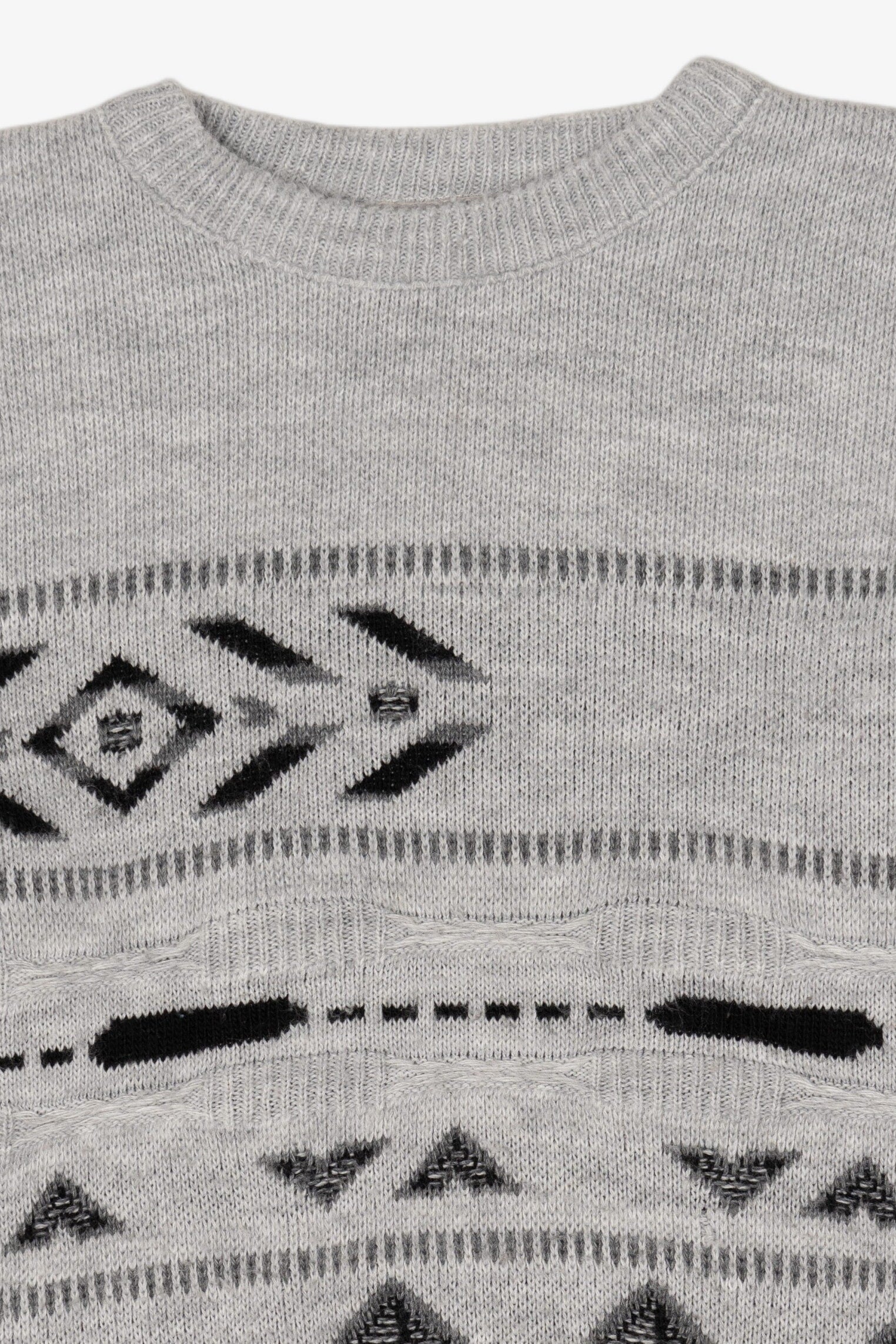 Vintage Gray 80s Sweater (1980s)