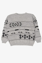 Vintage Gray 80s Sweater (1980s)