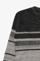 Vintage Striped Gray Seasons Sweater (1980s)