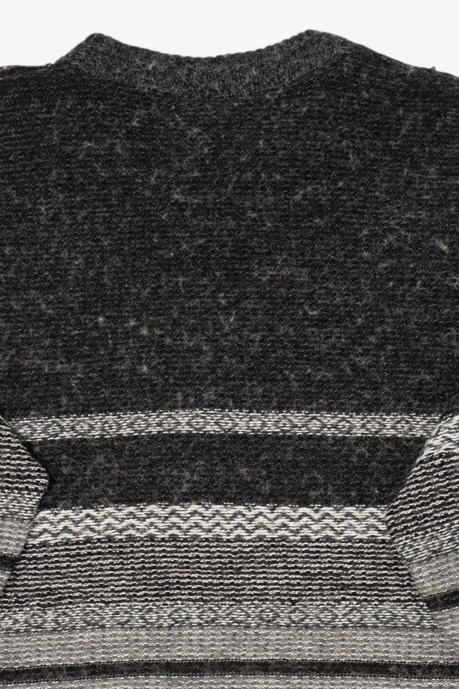 Vintage Striped Gray Seasons Sweater (1980s)