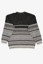 Vintage Striped Gray Seasons Sweater (1980s)