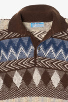 Vintage Blue And Brown Time Sport Sweater (1980s)