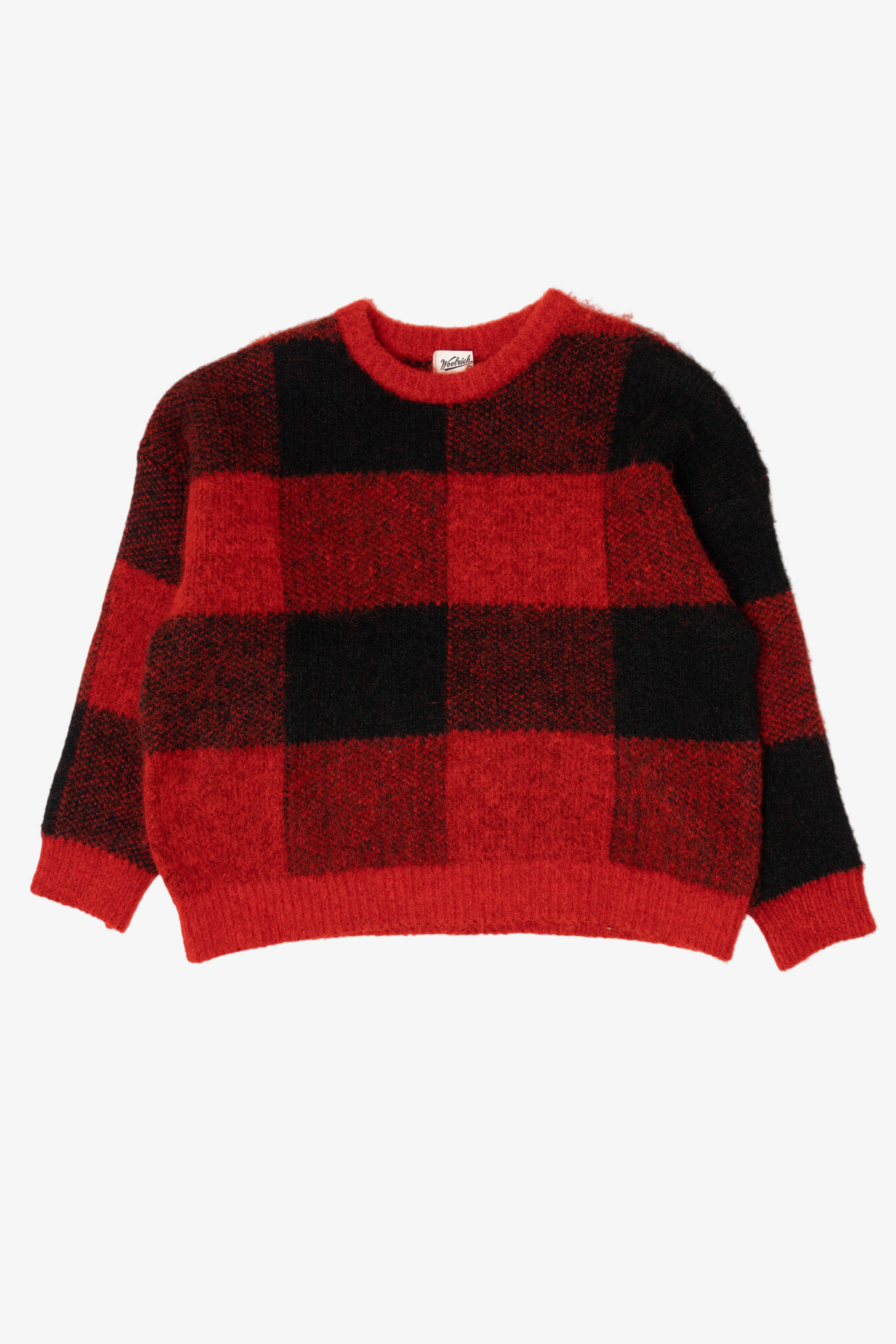 Red Checkered Woolrich Sweater (2020s)