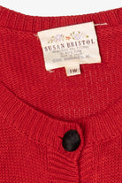 Vintage Red Susan Bristol Dogs On Leashes Sweater (1990s)