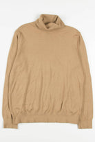 Light Brown Turtleneck Sweater 81