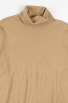Light Brown Turtleneck Sweater 81