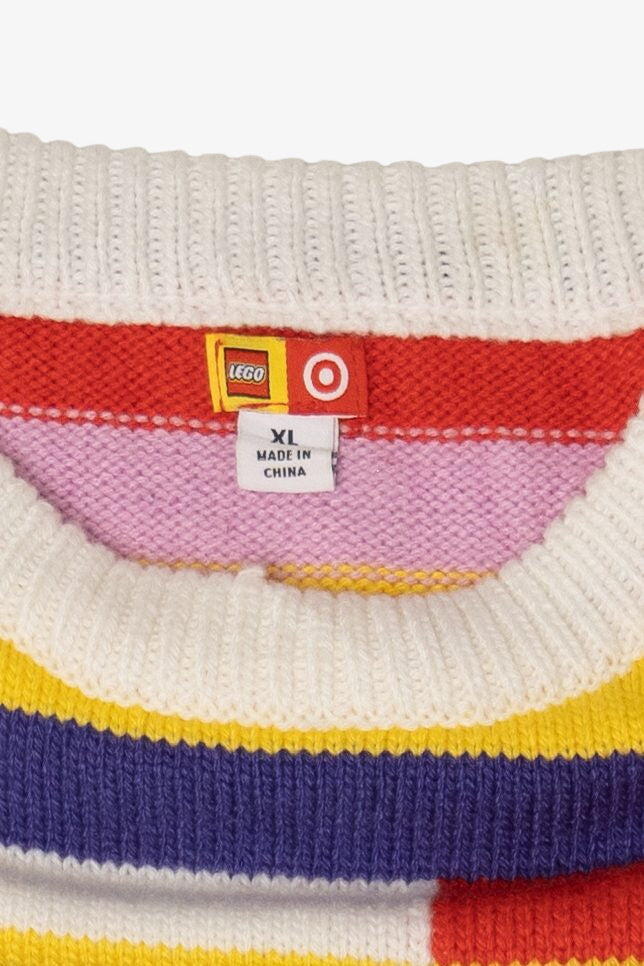 Rainbow Multicolor Lego Sweater (2020s)