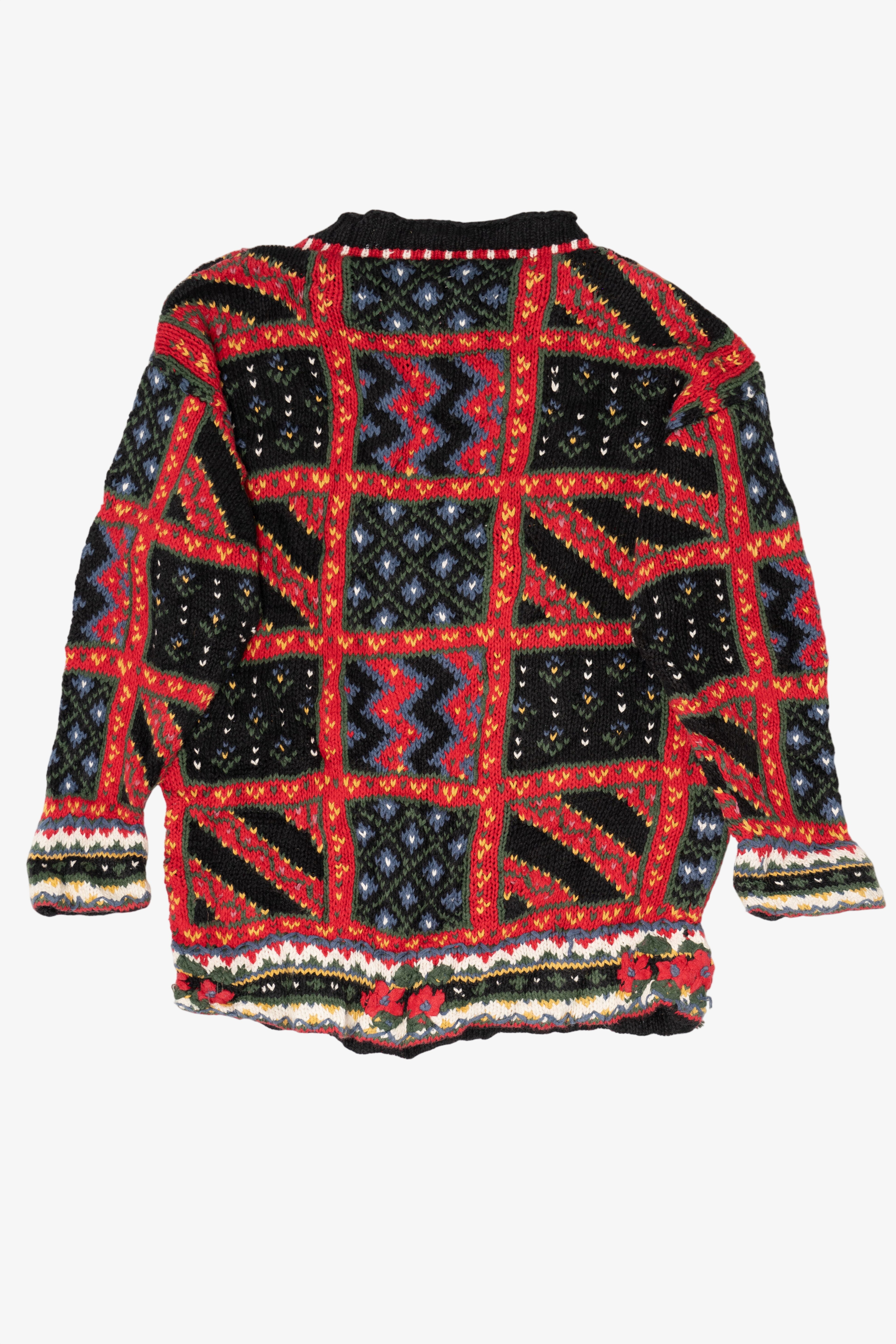 Vintage Hand Knit Compagnie Internationale Express Sweater (1990s)