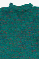 Vintage Teal Victoria Jones Grunge Sweater (1980s)