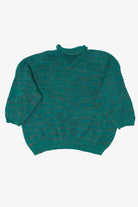 Vintage Teal Victoria Jones Grunge Sweater (1980s)