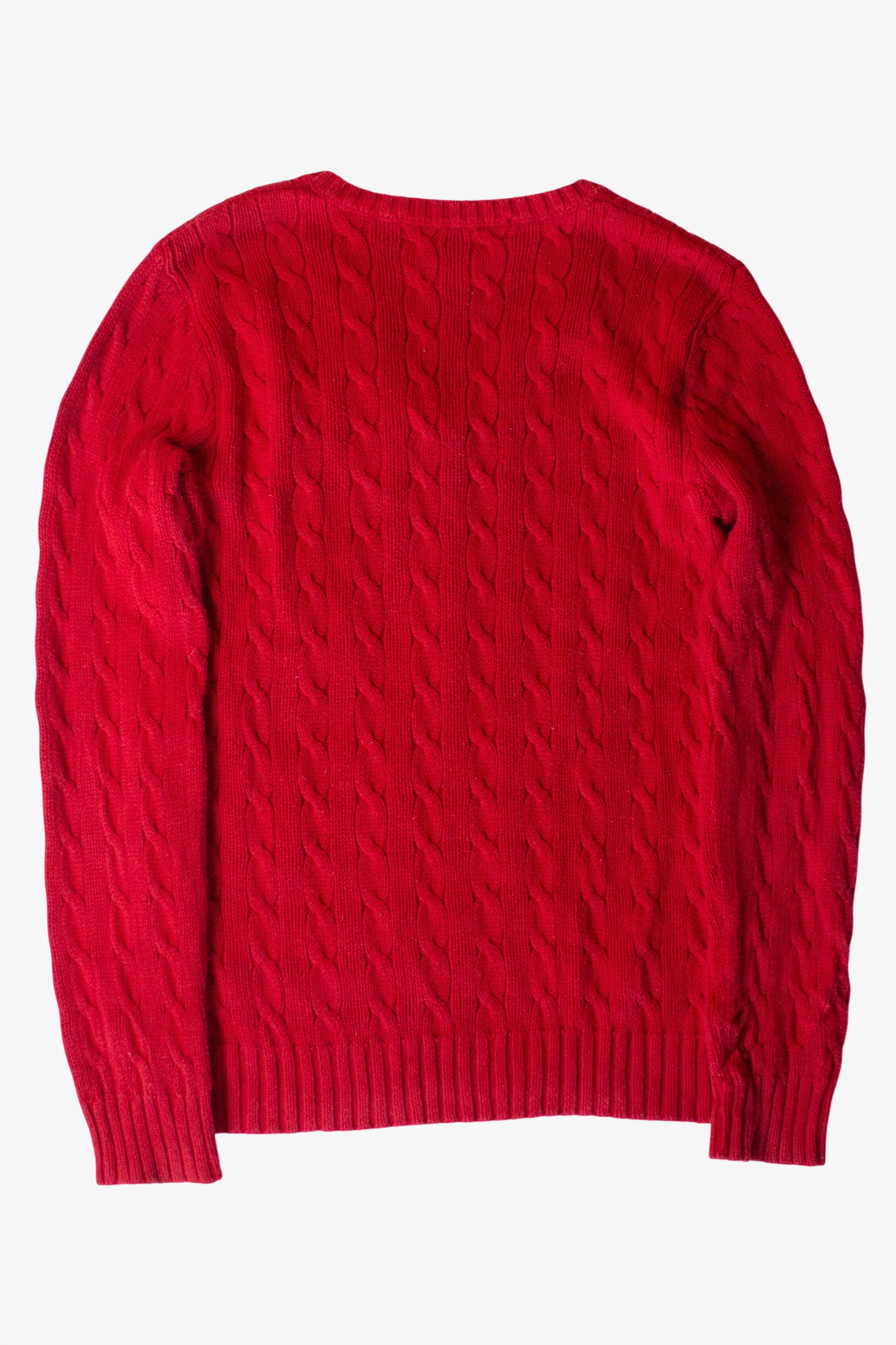 Vintage Red Ralph Lauren Sport Sweater (1990s)