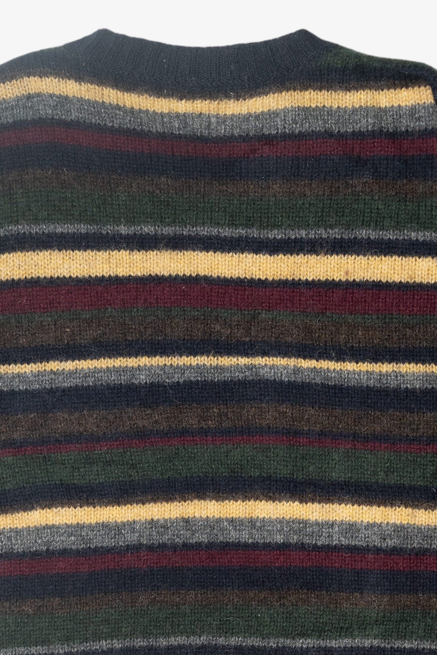Vintage J. Crew Multicolor Stripe Sweater (1990s)