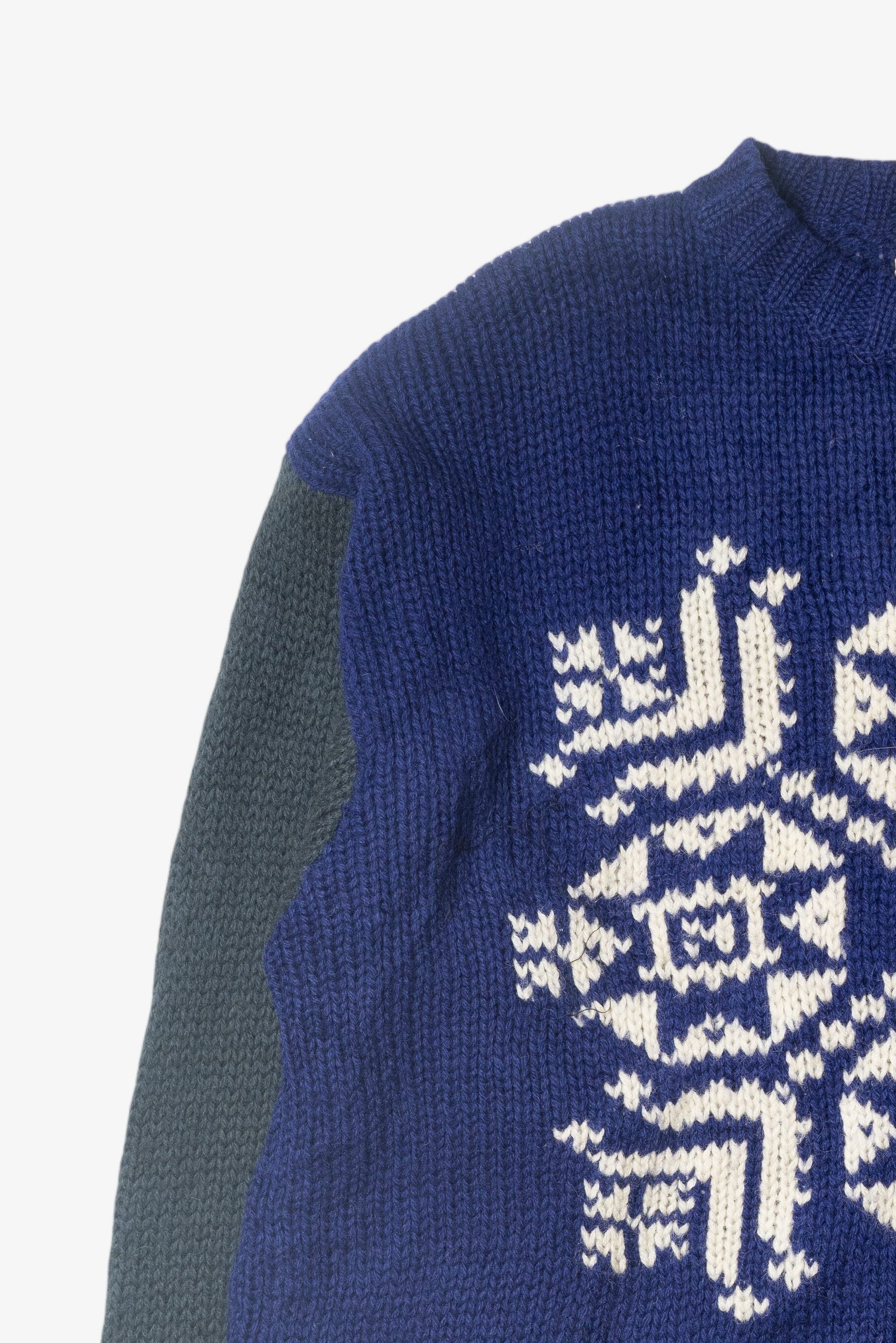 Vintage American Eagle Colorblock Sweater (1990s)