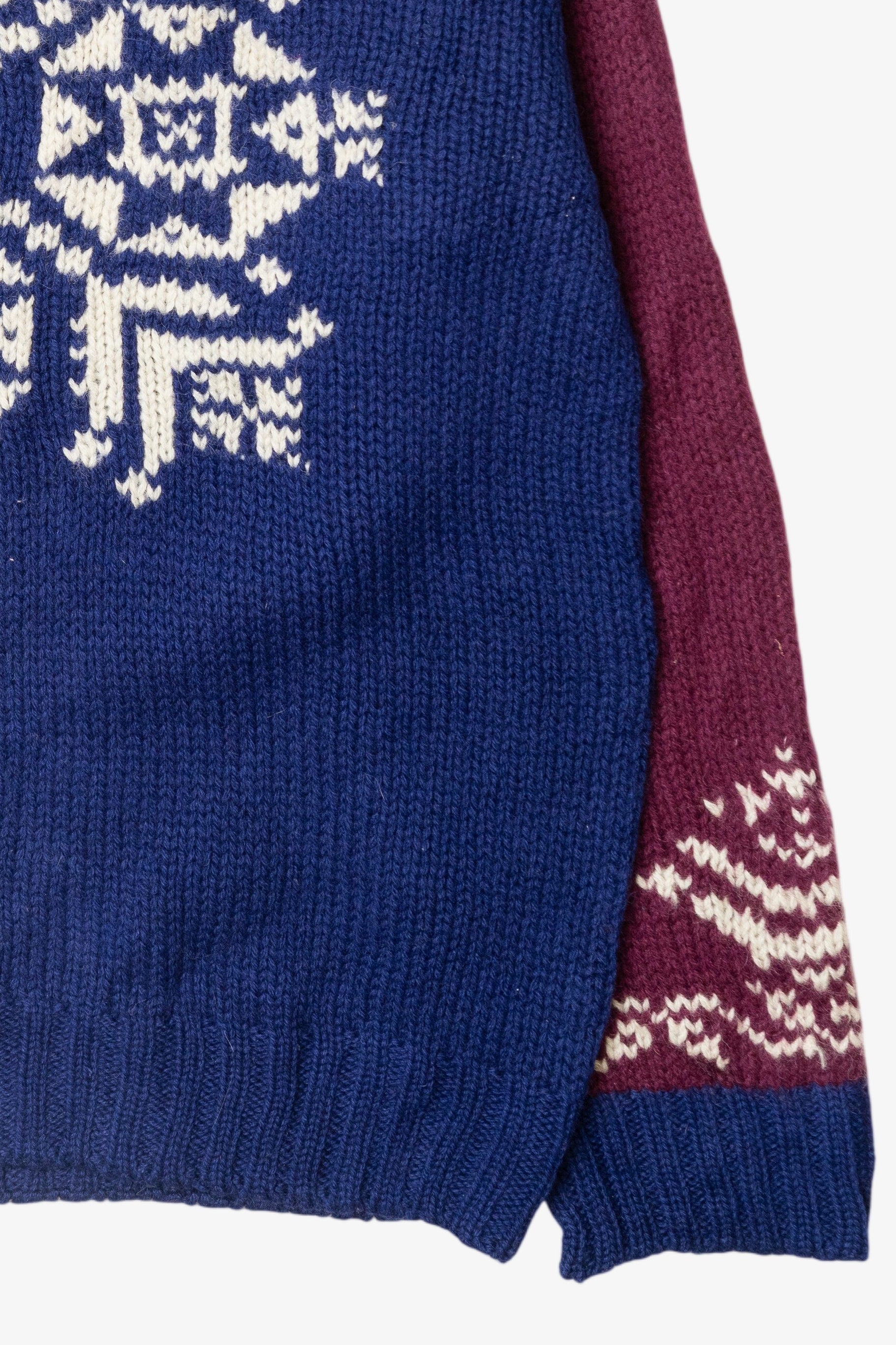 Vintage American Eagle Colorblock Sweater (1990s)