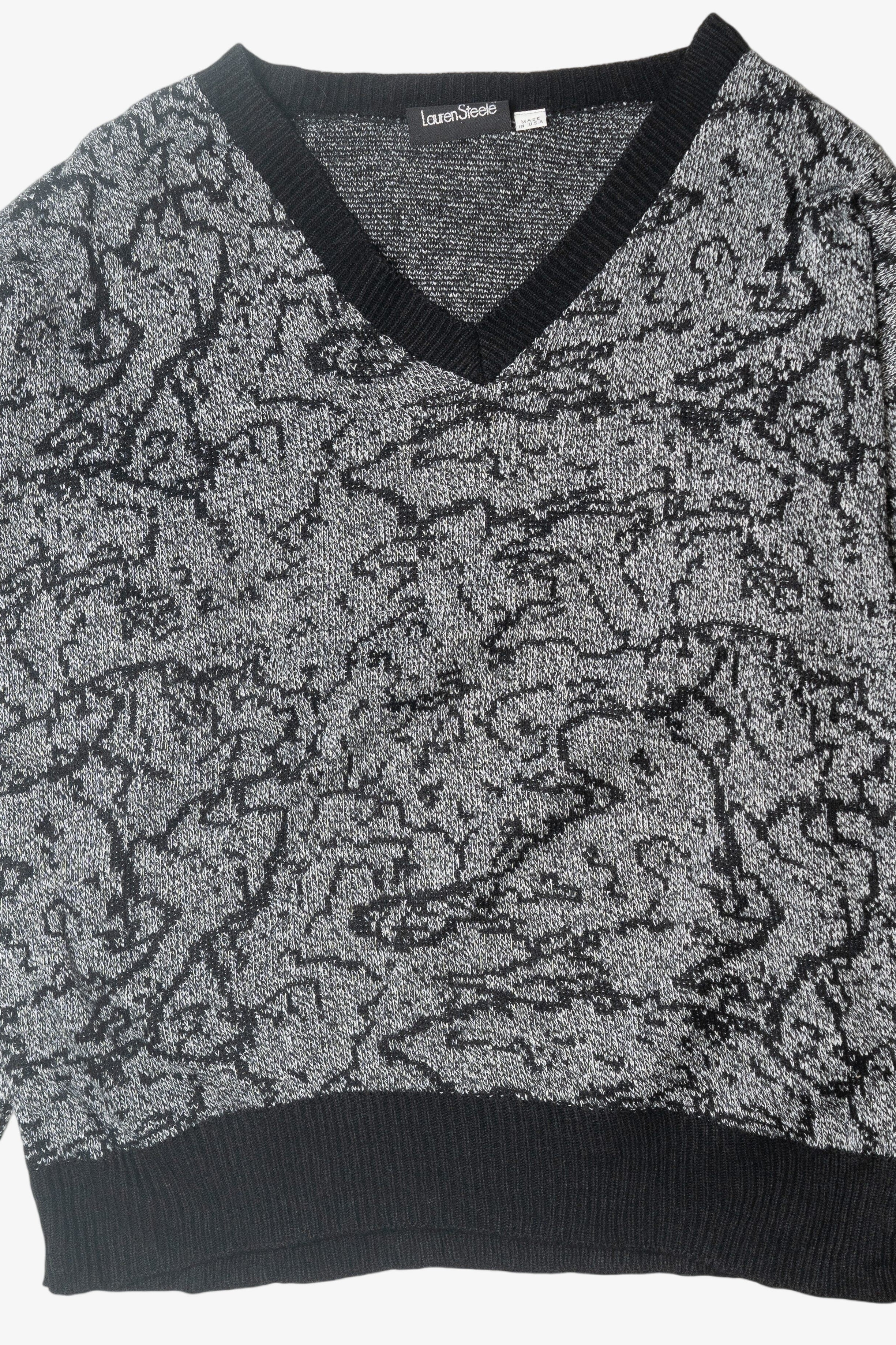 Vintage Lauren Steele Pattern Sweater (2000s)