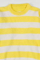 Vintage Yellow Striped Sweater 96