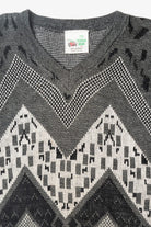 Vintage Top Fashion Gear Chevron Sweater (1980s)