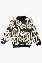 Vintage Anytime Glitz Floral Sweater (2000s)