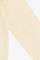 Vintage Ivory Jeanne Pierre Ruffle Collar Sweater (1980s)