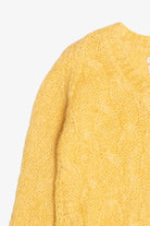 Vintage Neiman Marcus V-Neck Cable Knit Sweater (1990s)
