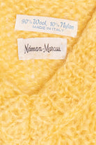 Vintage Neiman Marcus V-Neck Cable Knit Sweater (1990s)