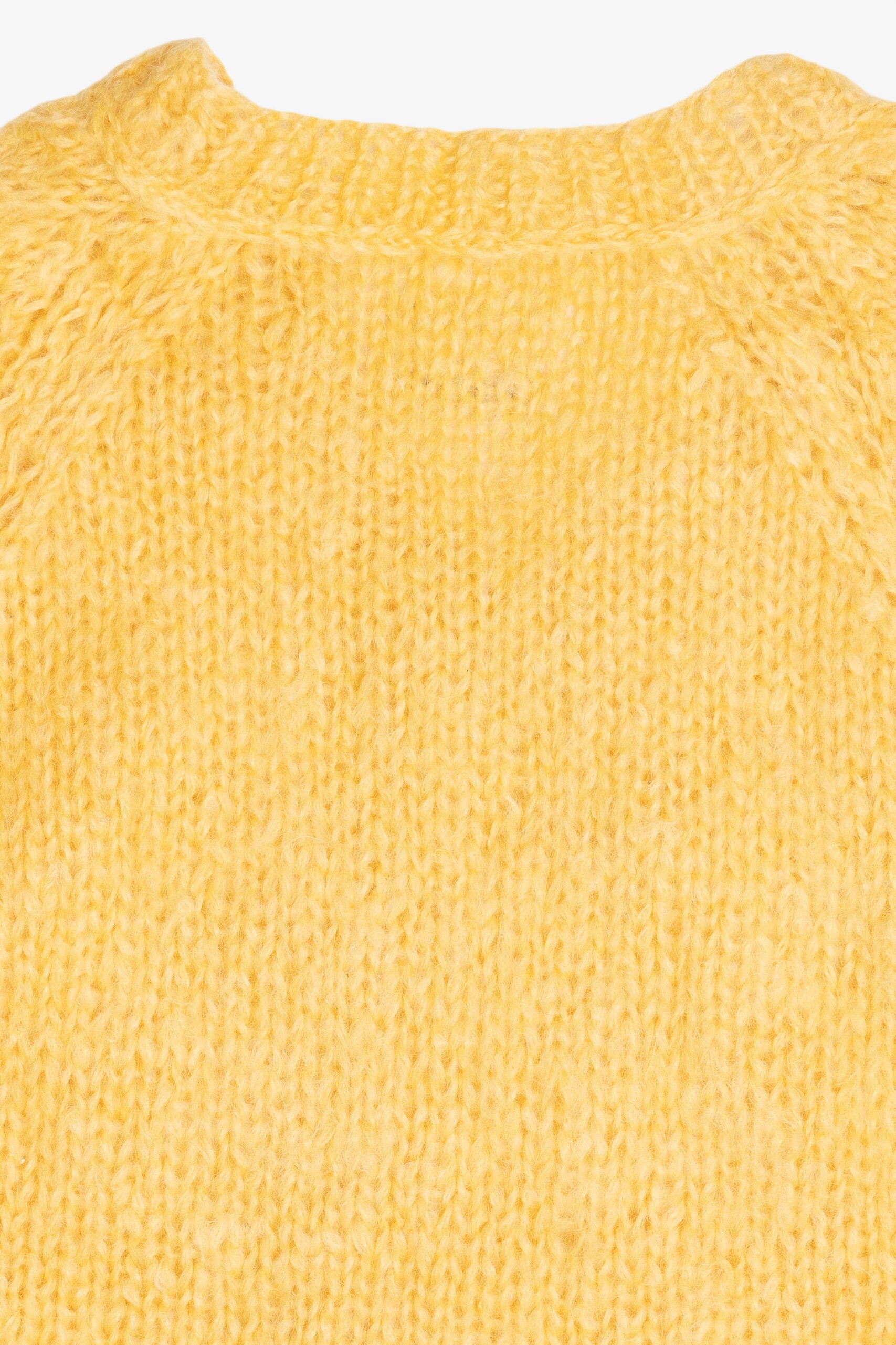 Vintage Neiman Marcus V-Neck Cable Knit Sweater (1990s)