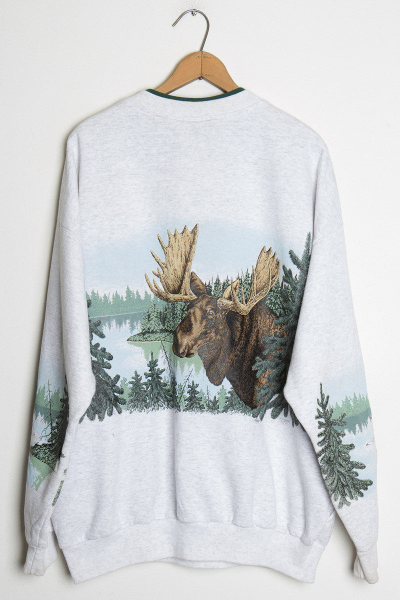 Woolrich Moose Sweatshirt w/ Pockets