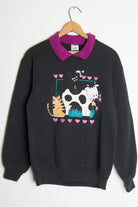 Cow, Cat and Chicken Vintage Sweatshirt