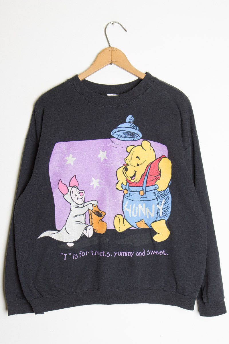 Trick or Treat Pooh Vintage Sweatshirt