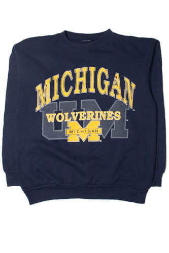 Vintage University of Michigan Wolverines Sweatshirt 8879