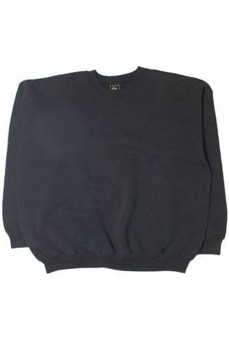 Vintage USA Olympics Embroidered Logo Black On Black Sweatshirt