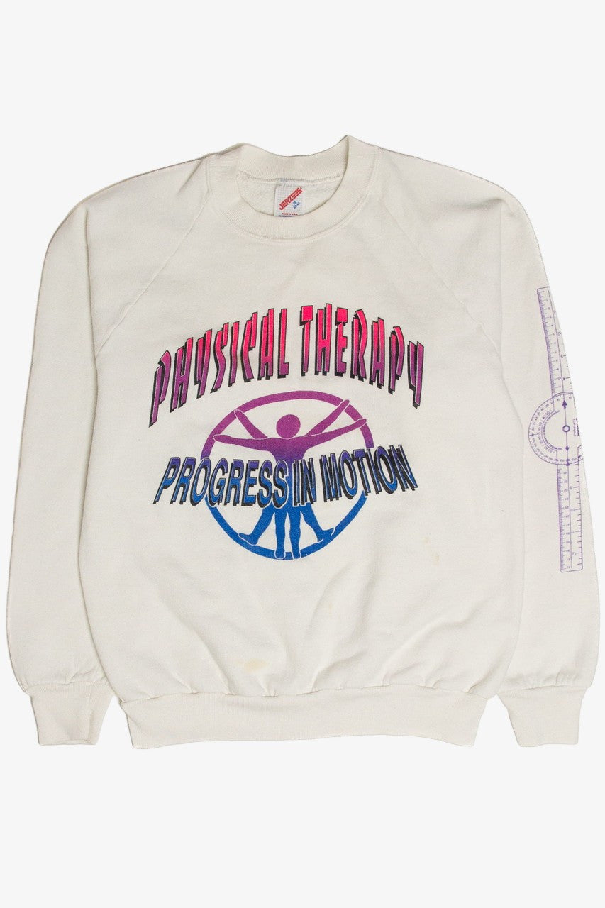 Vintage Physical Therapy Progress In Motion Sweatshirt