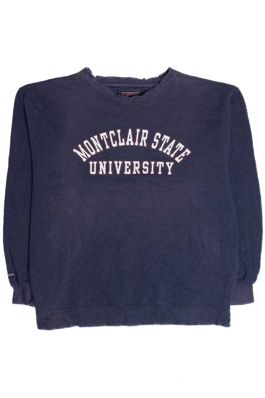Vintage Montclair State University Sweatshirt Jansport Sweatshirt