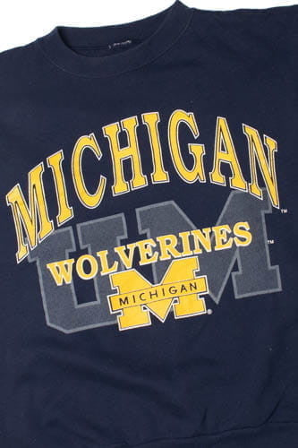 Vintage University of Michigan Wolverines Sweatshirt 8879