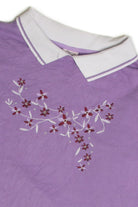 Vintage Embroidered Floral Sweatshirt 10200