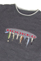 Vintage Hooked Fishing Sweatshirt