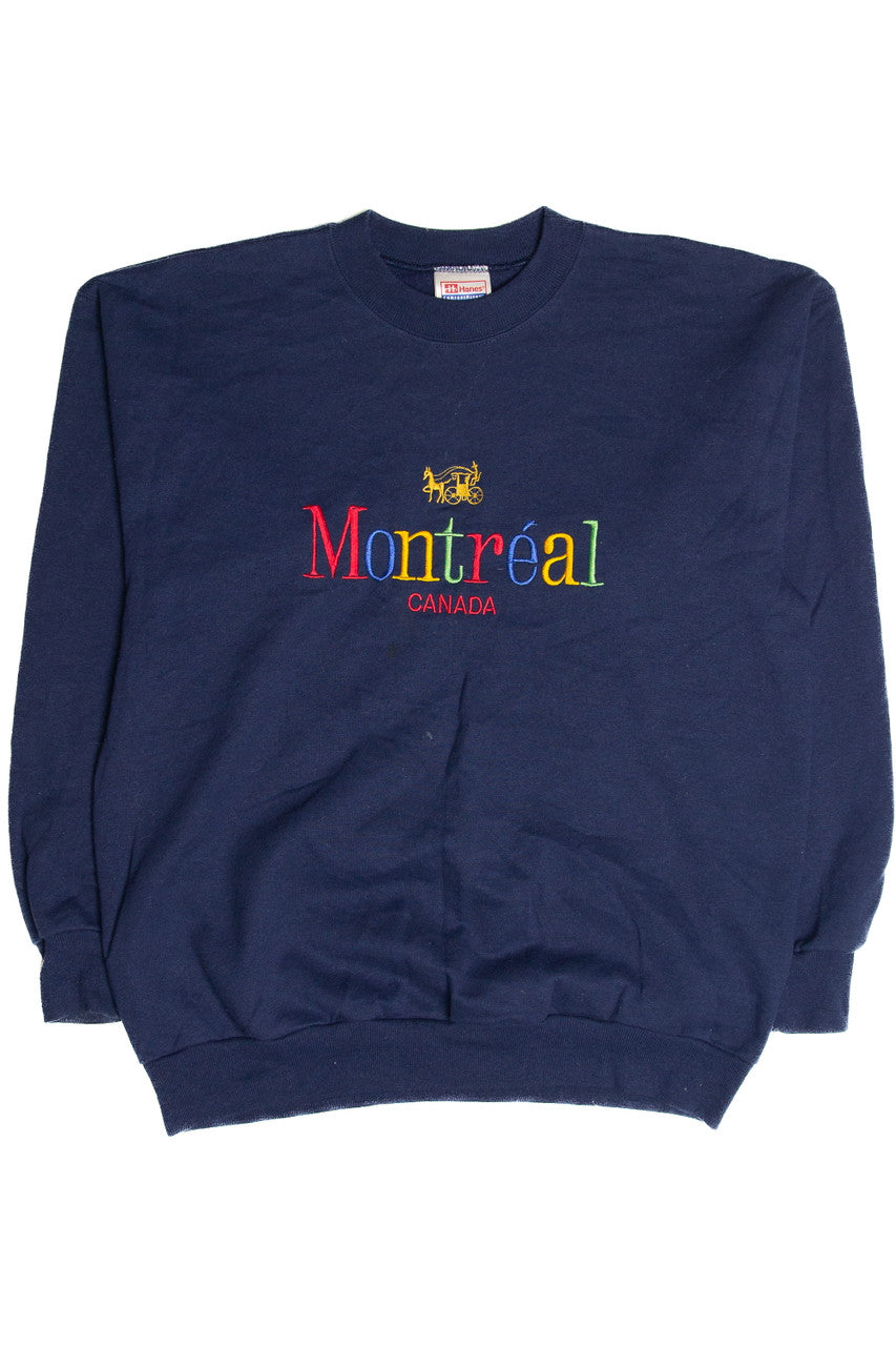 Vintage Montreal Canada Sweatshirt