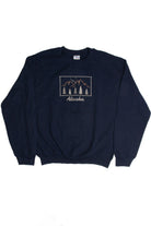 Vintage Embroidered Alaska Sweatshirt