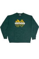 Vintage Embroidered Notre Dame Sweatshirt
