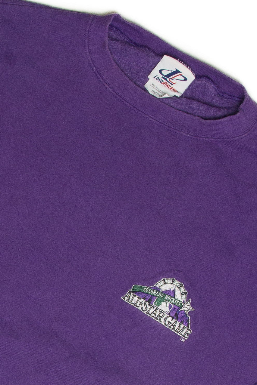 Vintage Colorado Rockies 1998 All Star Game Sweatshirt