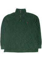Vintage Polo By Ralph Lauren Quarter Zip Sweatshirt